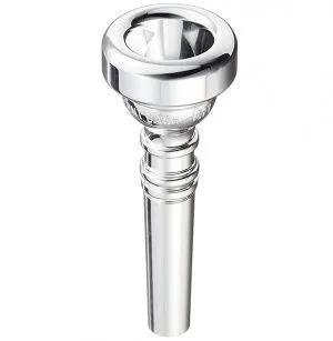 Bach 34210HС Мундштук для флюгельгорна, размер 10 -1/2 С, посеребренный.