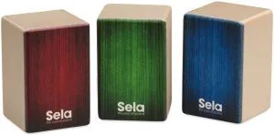 Sela SE-108 Mini Cajon Набор мини шейкеров, 3 шт.