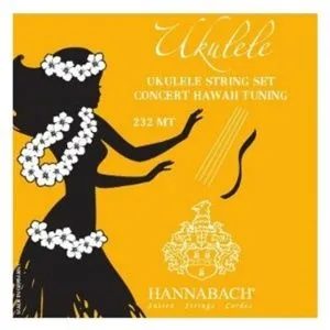 Hannabach 232MT Комплект струн для укулеле концерт.