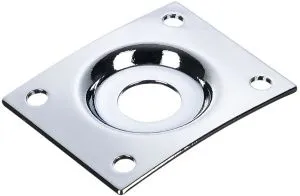 Paxphil HJ005-CR Накладка выходного разъема гитары, хром.