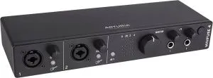 Arturia MiniFuse 4 Black USB аудио интерфейс.