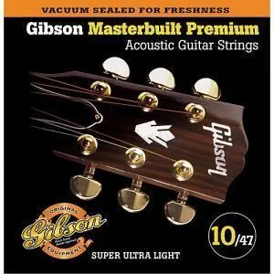 Gibson SAG-MB10 Masterbuilt Phosphor BR (10-47) Комплект струн для акустической гитары.