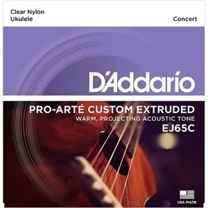 D'Addario EJ65C Комплект струн для укулеле концерт.