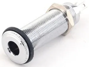 Musiclily MX1285CR Выходной разъем электрогитары, моно, хром.