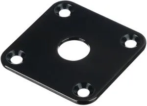 Paxphil HJ015-BK Накладка выходного разъема гитары, черная.