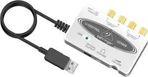 Behringer UCA202 Внешняя звуковая карта USB.