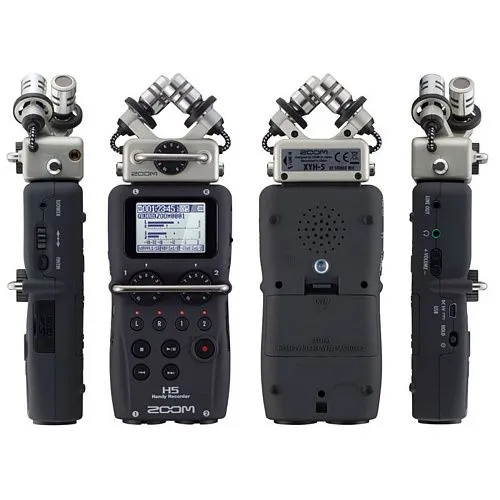 Zoom H5 Рекордер ручной компактный со сменной микрофонной системой. 