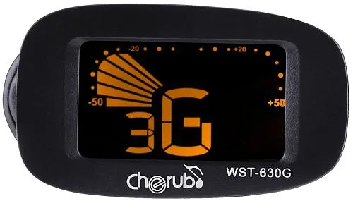 Cherub WST-630G Цифровой гитарный тюнер «прищепка».