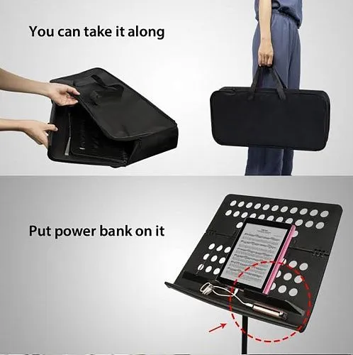 Guitto GSS-01B Пюпитр с чехлом.