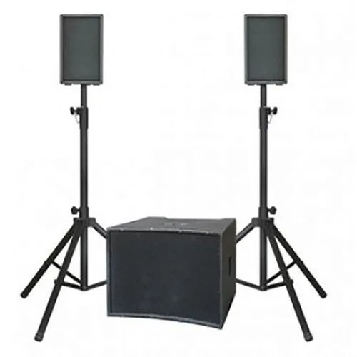 Leem SP-1510A Комплект акустических систем. 2 пассивных сателлита х10” + 15”активный сабвуфер.
