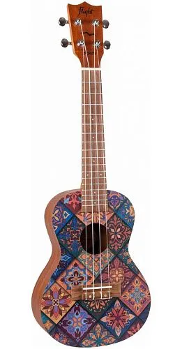 Flight AUC-33 Fusion Укулеле концерт, с чехлом.