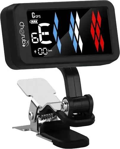 Cherub WST-905Li Цифровой хроматический тюнер «прищепка», аккумуляторный.