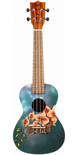 Flight AUC-33 Orchid Укулеле концерт, серия Art.