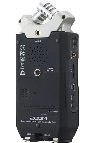 Zoom H4nPro Ручной рекордер-портастудия со стерео микрофоном.