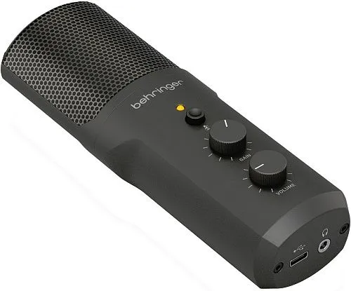 Behringer BU200 Студийный конденсаторный микрофон премиум-класса с USB портом.