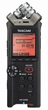 Tascam DR-22WL Портативный рекордер с Wi-Fi.