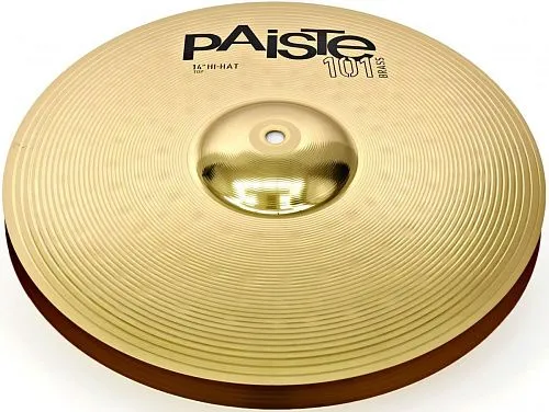 Paiste 0000144014 101 Brass Hi Hat Тарелка (пара).