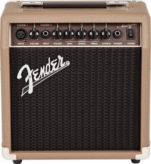 Fender Acoustasonic 15 Combo Комбоусилитель для акустической гитары. 