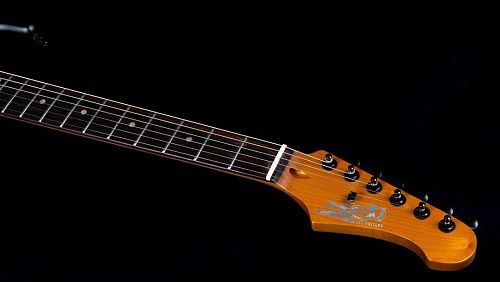 JET JS-400 MBK R Электрогитара, Stratocaster.