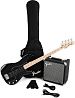 Fender Squier Affinity 2021 Precision Bass PJ Pack MN Black Комплект бас-гитарный.-0